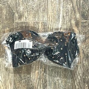 VICTORIA SECRET BRA 36C NWT BLACK & GOLD